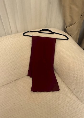 Bordo Kadın Bohem Tarzı Şal - Görsel 2