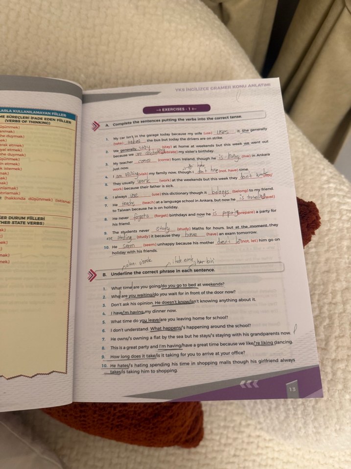 YKS Dil İngilizce Grammar Soru Bankası - Sadece 1 Sayfa Çözülü - Görsel 3