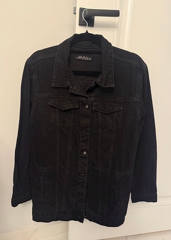 Max Level S Beden Siyah Kot Ceket - Çok Temiz - Görsel 2