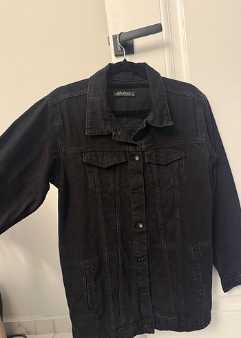 Max Level S Beden Siyah Kot Ceket - Çok Temiz - Görsel 4