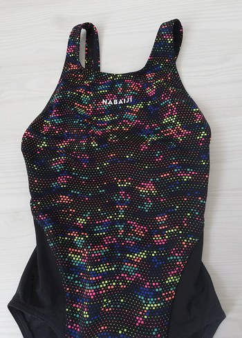 6 Yaş Beden Çok Renkli Kız Çocuk Spor Mayo