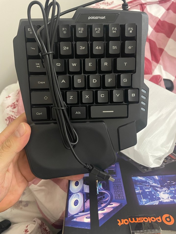 Polosmart PGM19 Çok Renkli Mini Gaming Klavye - Görsel 2