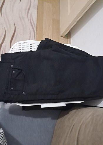 Siyah Regular Fit Denim Erkek Kot Pantolon - Görsel 3