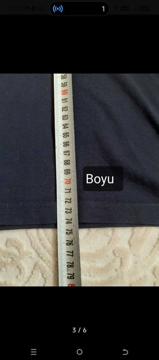 Lacivert Kısa Kollu Pamuklu Erkek Gömlek - Görsel 4