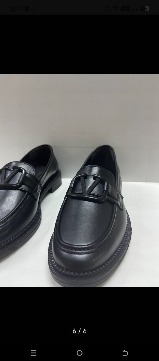 Erkek Siyah Deri Tokalı Loafer Ayakkabı - Görsel 2