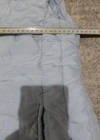 Fermuarlı Gri Kadın Midi Yelek - Görsel 2