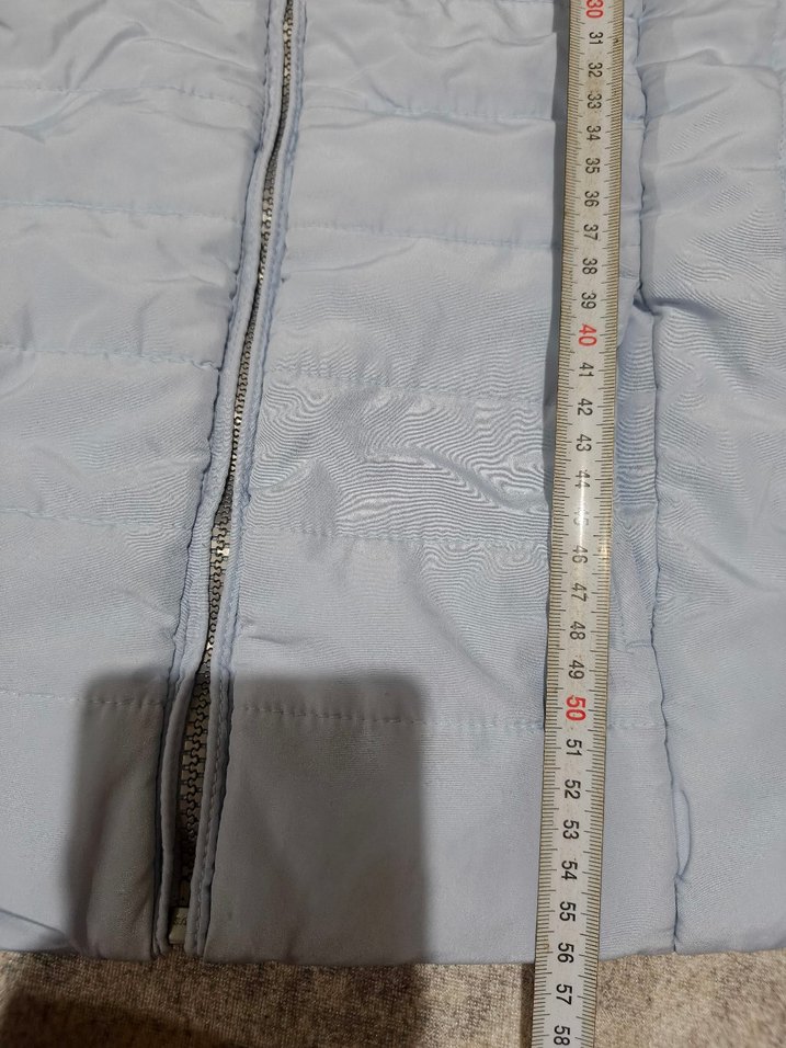 Fermuarlı Gri Kadın Midi Yelek - Görsel 3