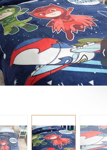 Karaca Home Pj Masks Tek Kişilik Çocuk Battaniyesi - Görsel 2