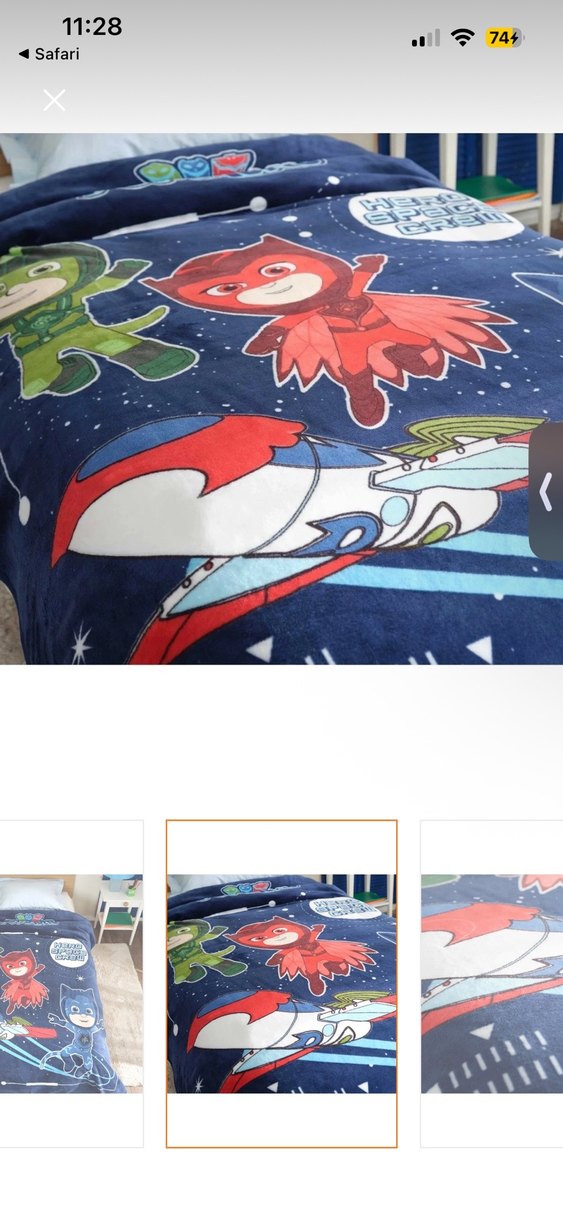 Karaca Home Pj Masks Tek Kişilik Çocuk Battaniyesi - Görsel 2