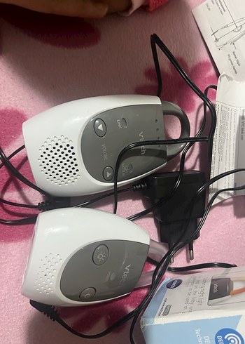 Vtech Bebek Telsizi Beyaz-Gri - Görsel 2