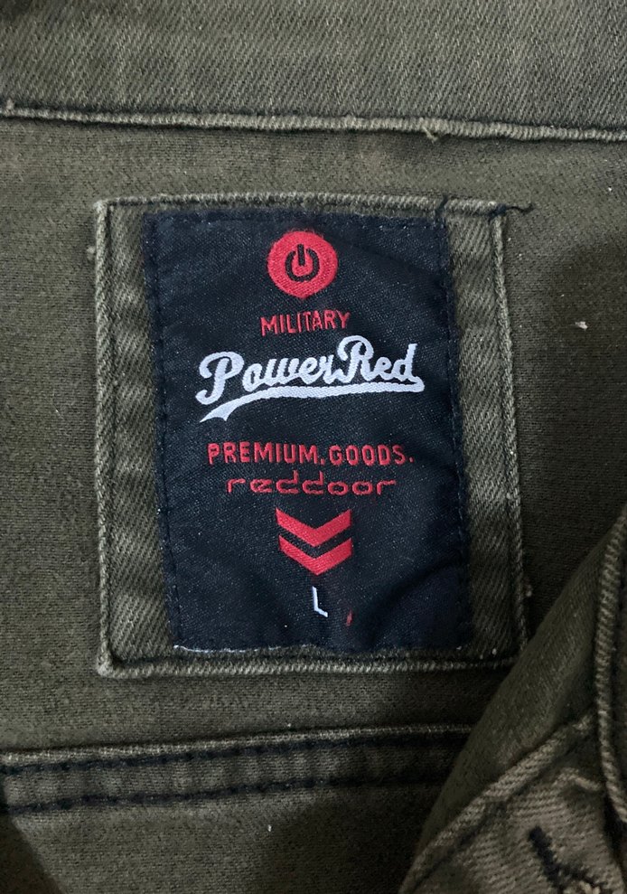 Vintage Yeşil Kadın Denim Ceket - Görsel 2