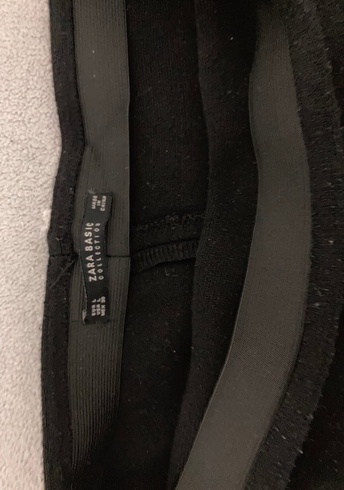 Siyah Kadın Fırfırlı Etek - Görsel 2