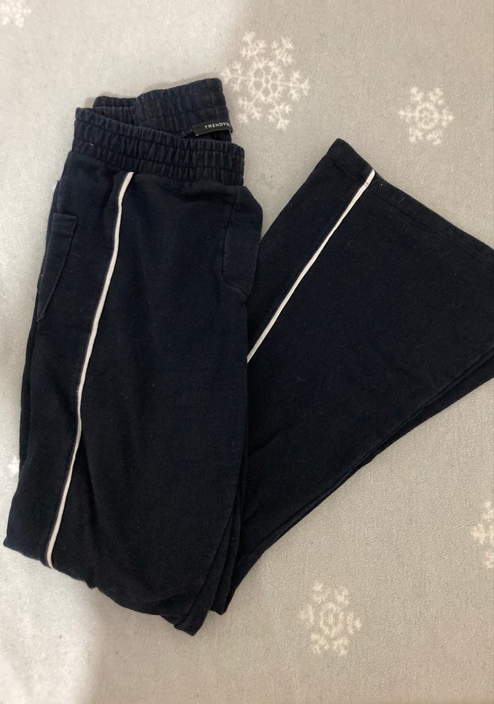 vintage kadın ispanyol paça eşofman - Görsel 3