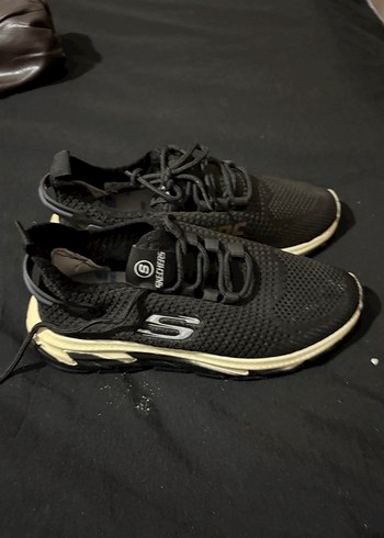 Skechers Siyah Bağcıklı erkek Spor Ayakkabı - Görsel 2