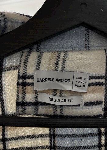 Düğmeli Mavi Kareli Erkek Oduncu Gömlek - Görsel 3