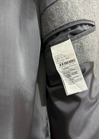 Pierre Cardin Gri Erkek Ekstra Slim Düz Kaban Shadi Kaban Kase - Görsel 6