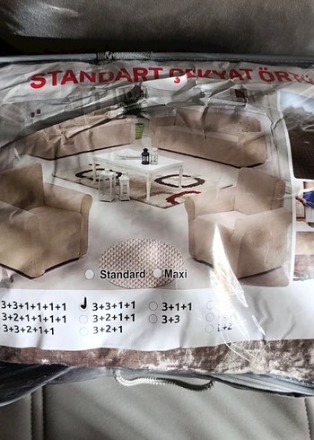 Vizon kadife Kanepe Örtüsü - Görsel 3