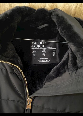 Siyah Kürklü Kadın Kışlık Mont - Görsel 5