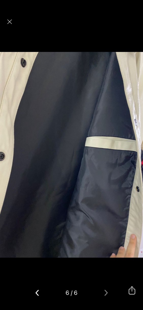 Bej Deri Düğmeli Erkek Ceket - Görsel 4