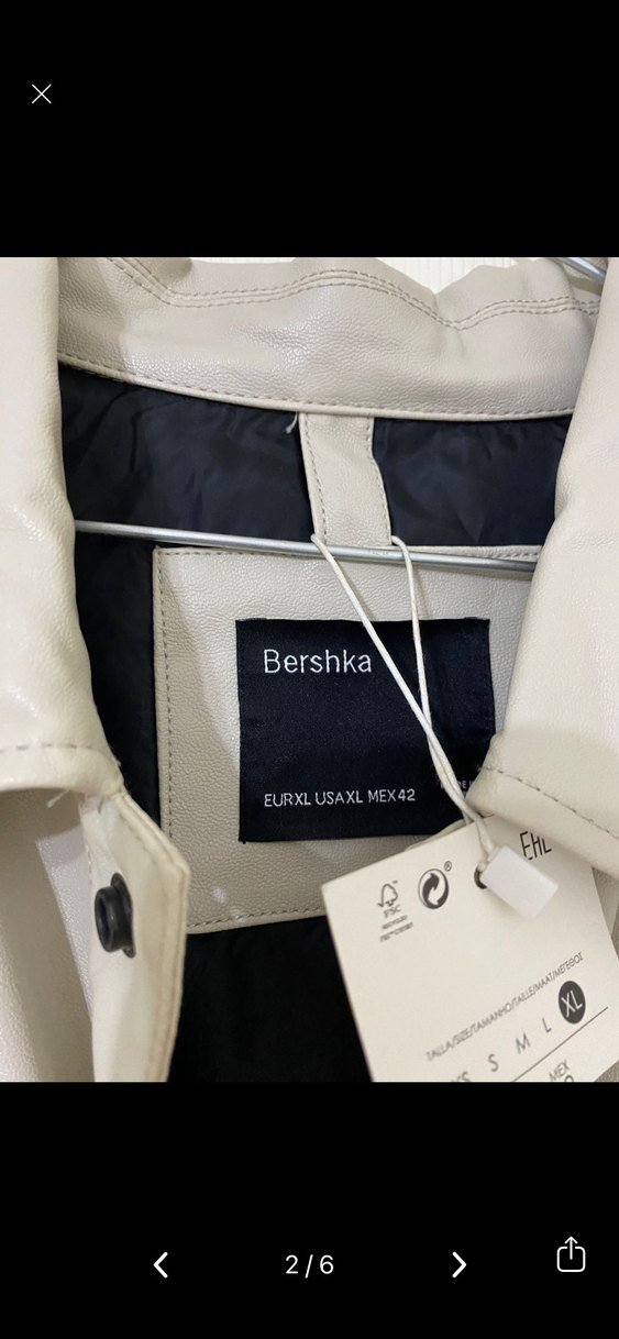 Bej Deri Düğmeli Erkek Ceket - Görsel 2