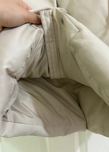 Düğmeli Bej Kadın Yelek - Görsel 5