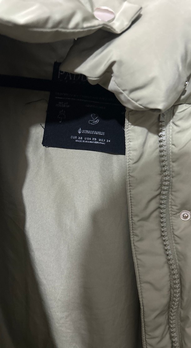 Stradivarius uzun şişme mont - Görsel 3