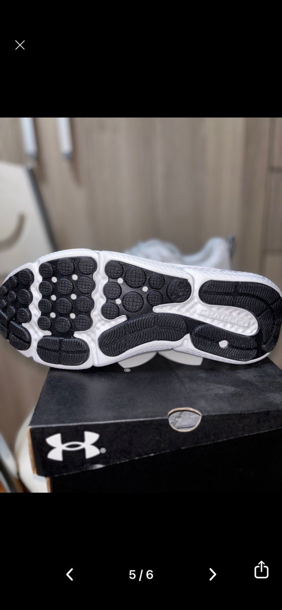 Under Armour Beyaz Erkek Spor Ayakkabı - Görsel 3