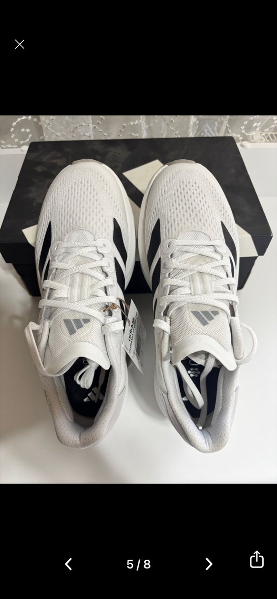 Adidas Duramo Speed 2 Beyaz Koşu Ayakkabısı - Görsel 5