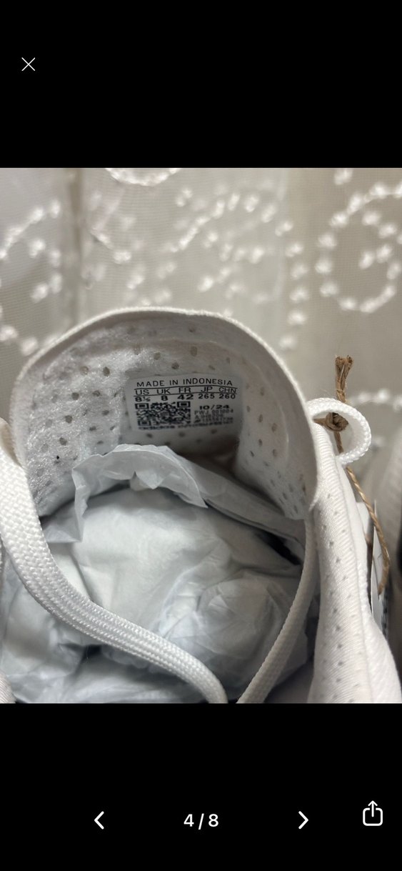 Adidas Duramo Speed 2 Beyaz Koşu Ayakkabısı - Görsel 4