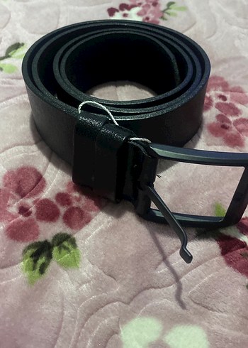 U.S Polo Assn. Siyah Minimal Deri Kemer