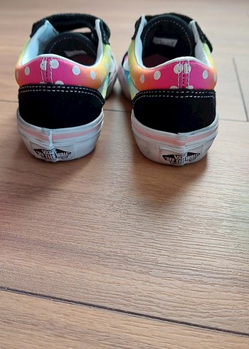 Çocuk Çok Renkli Cırt Cırtlı Spor Ayakkabı - Görsel 3