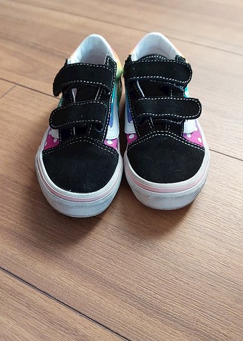 Çocuk Çok Renkli Cırt Cırtlı Spor Ayakkabı - Görsel 6