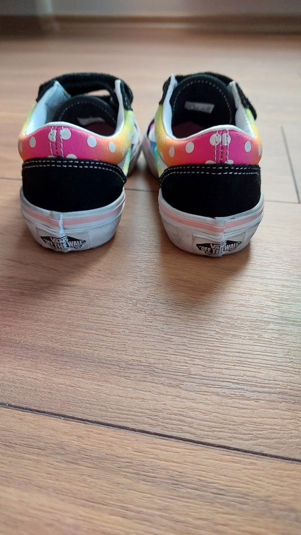 Çocuk Çok Renkli Cırt Cırtlı Spor Ayakkabı - Görsel 3