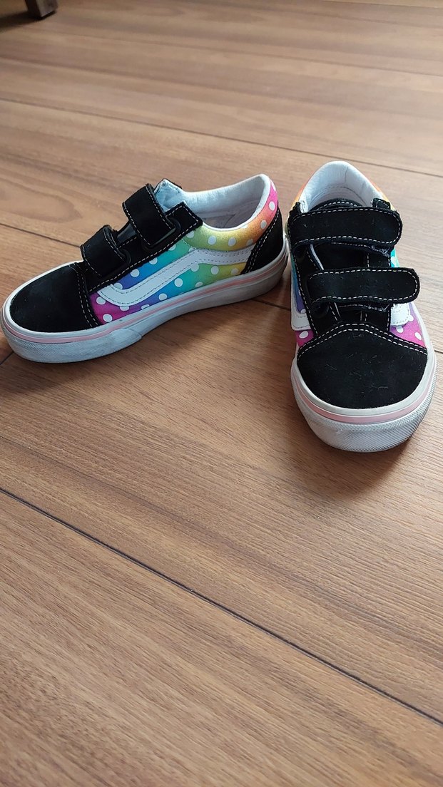 Çocuk Çok Renkli Cırt Cırtlı Spor Ayakkabı - Görsel 5