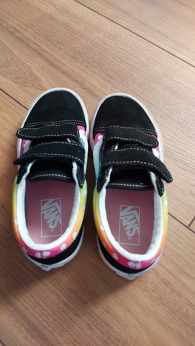 Çocuk Çok Renkli Cırt Cırtlı Spor Ayakkabı - Görsel 4