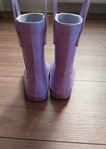 Kız Çocuk Mor Pastel Kauçuk Çizme - Görsel 4