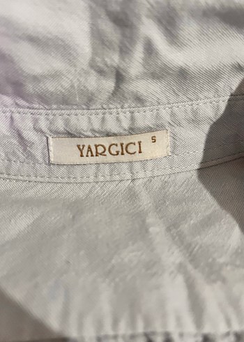 YARGICI uzun midi buz mavisi gömlek - Görsel 3