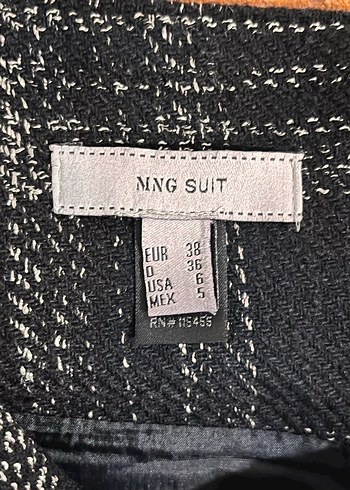 MANGO cepli kışlık Mini Etek - Görsel 3