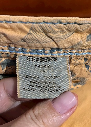 Kavuniçi Mini MAVİ Denim Şort Kadın - Görsel 3