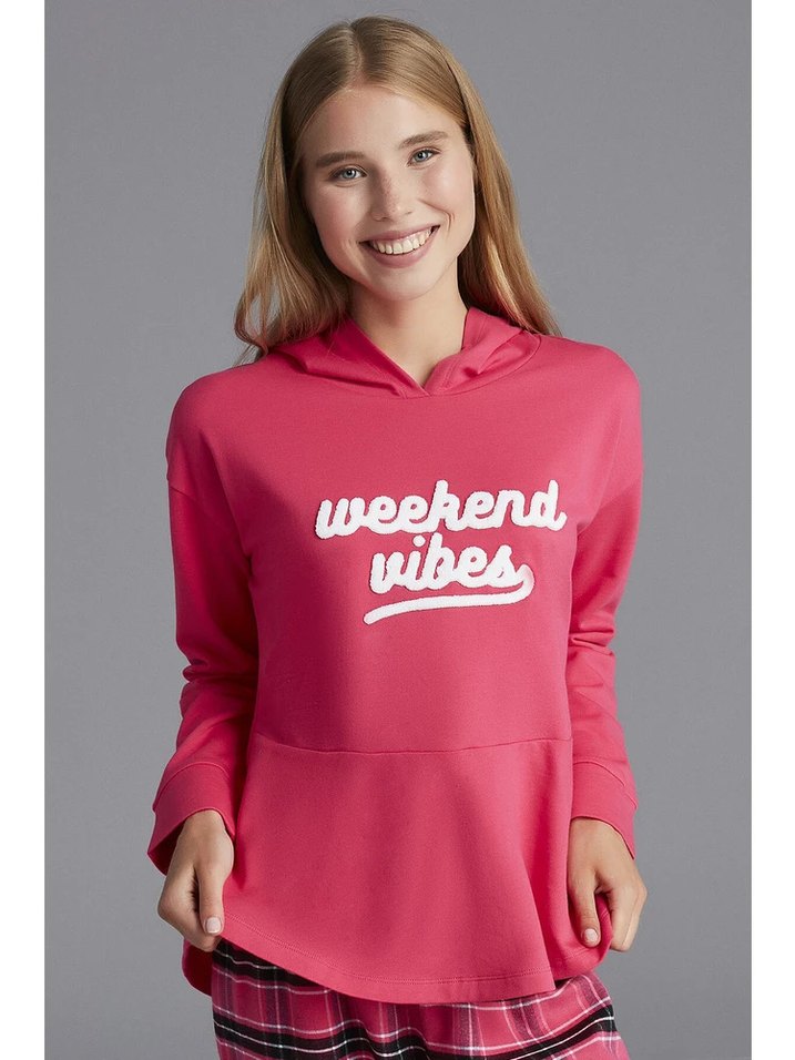 Penti Fuşya Vibes Sweatshirt - Görsel 5