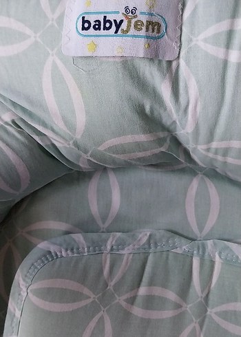 Turkuaz Bebek Uyku Yatağı ve Destek Yastıkları - Görsel 3