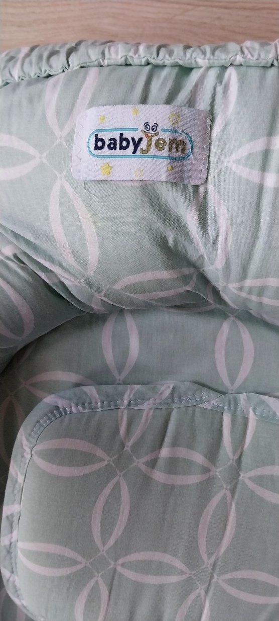 Turkuaz Bebek Uyku Yatağı ve Destek Yastıkları - Görsel 3