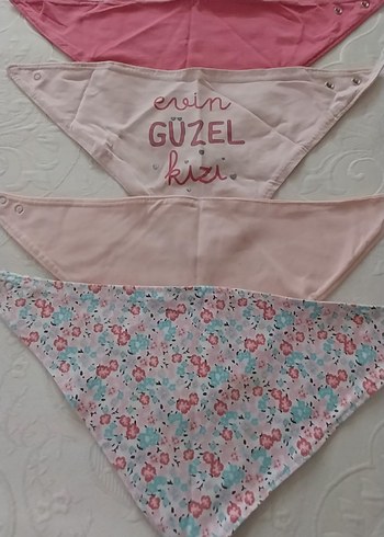 Bebek için 4'lü Desenli Önlük Seti - Görsel 2