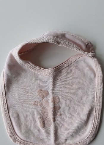 Nakışlı Bebek Önlüğü Seti, Pastel Tonlar - Görsel 5