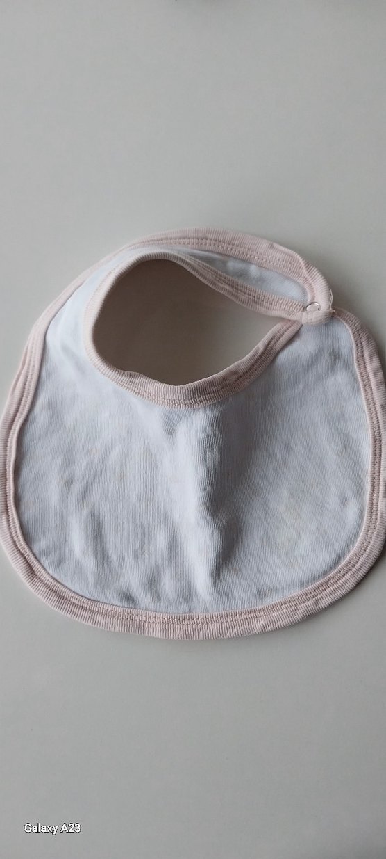 Nakışlı Bebek Önlüğü Seti, Pastel Tonlar - Görsel 3