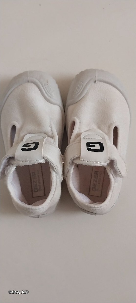 Beyaz kız Bebek İlk Adım Ayakkabısı - Görsel 2