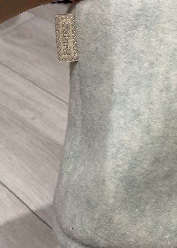 Nakışlı Bohem kadın Gri Sıcak Terlik - Görsel 3