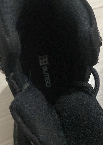 Siyah Süet Platform Topuklu Goth Bot - Görsel 3