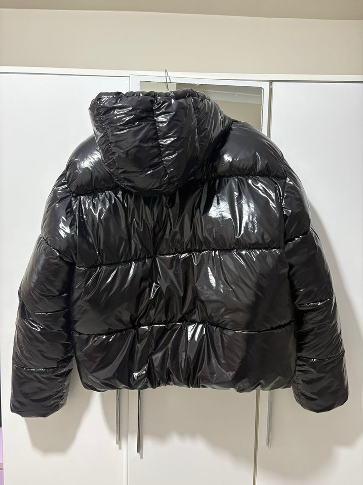 Bershka parlak mont erkek - Görsel 2