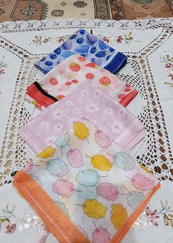 eşarp tülbent kız çocuk - Görsel 6